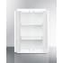Summit CAB1218TALLWH - 12 Inch Wall Cabinet Powder-Coated Metal Construction &amp; French Door Design