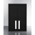 Summit CAB12TALLBLK - 12 Inch Wall Cabinet in Black