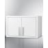 Summit CAB1812WHITE - 18 Inch Wall Cabinet Stainless Steel Handles