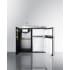 Summit CK36ELGLASS - 36 Inch All-In-One Kitchenette with Storage Compartment