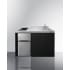 Summit CK54SINKR - 54 Inch Wide All-In-One Kitchenette