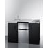 Summit CK55ADASINKL - 54 Inch All-In-One Kitchenette Angle