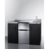 Summit CK55ADASINKR - 54 Inch All-In-One Kitchenette Angle