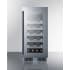 Summit Classic Collection CL155WC - 15 Inch Under Counter Wine Cellar with 29 Bottles/3.2 cu. ft. Capacity