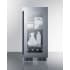 Summit Classic Collection CL156BV - In-Use View15 Inch Built-In Under Counter Beverage Center with 2.8 cu. ft. Capacity