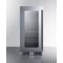 Summit Classic Collection CL156BVLHD - 15 Inch Built-In Under Counter Beverage Center