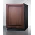 Summit CT66BK2SSIFADA - 24 Inch Compact Refrigerator Fully Finished Cabinet (Panel Not Included)