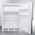 AccuCold CT66LWSSHV - 24 Inch Compact Refrigerator Adjustable Shelves