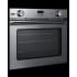 Summit SGWOGD27 - 27 Inch Single Gas Wall Oven 3/4 View