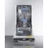 Summit DW183WADA - 18 Inch Fully Integrated Dishwasher 8 Place Settings