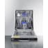 Summit DW244SSADA - 24 Inch Fully Integrated Dishwasher 10 Place Setting Capacity