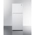 Summit FF1088W - 24 Inch Freestanding Top Freezer Refrigerator