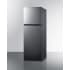 Summit FF1142PL - 24 Inch Freestanding Top Freezer Refrigerator Textured Gray Cabinet