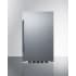 Summit FF195H34CSS - 19 Inch Shallow Depth Built-In Compact All-Refrigerator