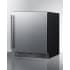 Summit FF27BSSADA - 27 Inch Built-In Undercounter Refrigerator