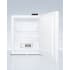 Summit AccuCold Series FF28LWHGP - 19 Inch Freestanding Compact Refrigerator 2 Removable Wire Shelves