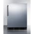 Summit FF63BKCSS - 24 Inch Undercounter All-Refrigerator