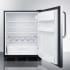Summit FF63BKCSSADA - 24 Inch Built-In All-Refrigerator Shelves
