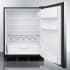 Summit FF63BKSSHHADA - 24 Inch Undercounter Refrigerator
