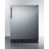 Summit FF6BK2SSADA - 24 Inch Freestanding All-Refrigerator