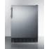Summit FF6BK2SSRS - 24 Inch Freestanding All-Refrigerator