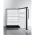 Summit Commercial Series FF6BK7BZADA - 24 Inch Freestanding All-Refrigerator 3 Adjustable Glass Shelves
