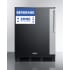 Summit Commercial Series FF6BK7BZADALHD - 24 Inch Compact Refrigerator