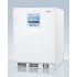 Summit FF6LWBI7NZADA - Accucold's Nutrition Center Series 24 Inch Built-In All-Refrigerator Fully Finished White Cabinet