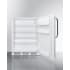Summit Commercial Series FF6W7BZADA - 24 Inch Freestanding All-Refrigerator 3 Adjustable Wire Shelves