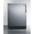 Summit FF708BLSSRSLHD - 24 Inch Freestanding All-Refrigerator