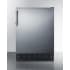 Summit FF708BLSSRS - 24 Inch Freestanding All-Refrigerator (Leg Shield Included)