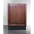 Summit FF6BK2SSRSIFLHD - 24 Inch Freestanding All-Refrigerator Leg Shield Included (Panel Not Included)