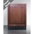 Summit FF6BK2SSRSIFLHD - 24 Inch Freestanding All-Refrigerator (Panel Not Included)