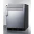 Summit FF7BKSSTBSR - 24 Inch Commercial Undercounter Refrigerator Angle View