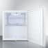 Summit Commercial Series FFAR25L7BI - Commercial Series 17 Inch Compact Built-In All-Refrigerator Interior (Adjustable Chrome Shelves, Digital Thermostat, LED Lighting, Flat Door Liner)