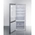 Summit FFBF154SSLHD - 24 Inch Freestanding Bottom Freezer Refrigerator Shelving System
