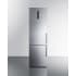Summit FFBF181ES2LHD - 24 Inch Counter-Depth Bottom Freezer Refrigerator