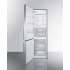 Summit FFBF181ES2LHD - 24 Inch Counter-Depth Bottom Freezer Refrigerator Shelving System