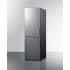 Summit FFBF235PLLHD - 24 Inch Counter-Depth Bottom Freezer Refrigerator Left Hand Door Swing