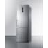 Summit FFBF249SS2IM - 24 Inch Counter Depth Bottom Freezer Refrigerator 3/4 View