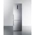Summit FFBF249SS2IM - 24 Inch Counter Depth Bottom Freezer Refrigerator