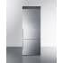 Summit FFBF279SSXIMH72 - 28 Inch Counter-Depth Bottom-Freezer Refrigerator