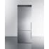 Summit FFBF279SSXIMH72LHD - 28 Inch Counter-Depth Bottom-Freezer Refrigerator