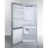 Summit FFBF279SSXIMLHD - 28 Inch Counter-Depth Bottom Freezer Refrigerator 3 Adjustable Glass Shelves and Door Racks