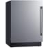 Summit FFRF5IMLHD - 24 Inch Built-In Undercounter Refrigerator