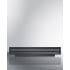 Summit FFBF279SSXH72LHD - 28 Inch Counter-Depth Bottom-Freezer Refrigerator Decorative Grill Included