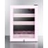 Summit LX114LPTP - BeautiFridge™ 14 Inch Compact Cosmetics Refrigerator