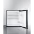Summit MB42SS - 18 Inch Compact Refrigerator 2 Plastic Shelves and 2 Door Racks