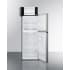 Summit MRF1089PLA - 24 Inch Freestanding Top Freezer Refrigerator White Interior