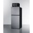 Summit MRF1089PLALHD - 24 Inch Freestanding Top Freezer Refrigerator with 0.7 cu. ft. Countertop Microwave